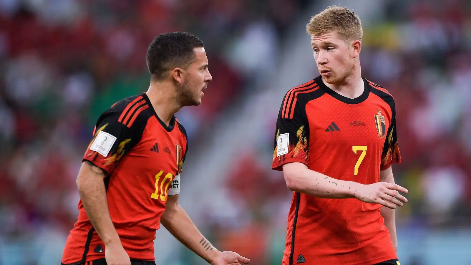 De Bruyne among Belgium trio ‘pulled apart’ in dressing room as ‘tempers erupt’ after Morocco defeat