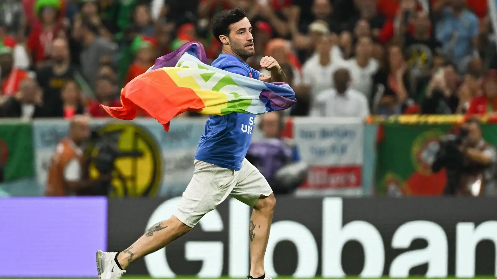 ‘We are with them’ – Ruben Neves throws support behind rainbow flag protestor at World Cup