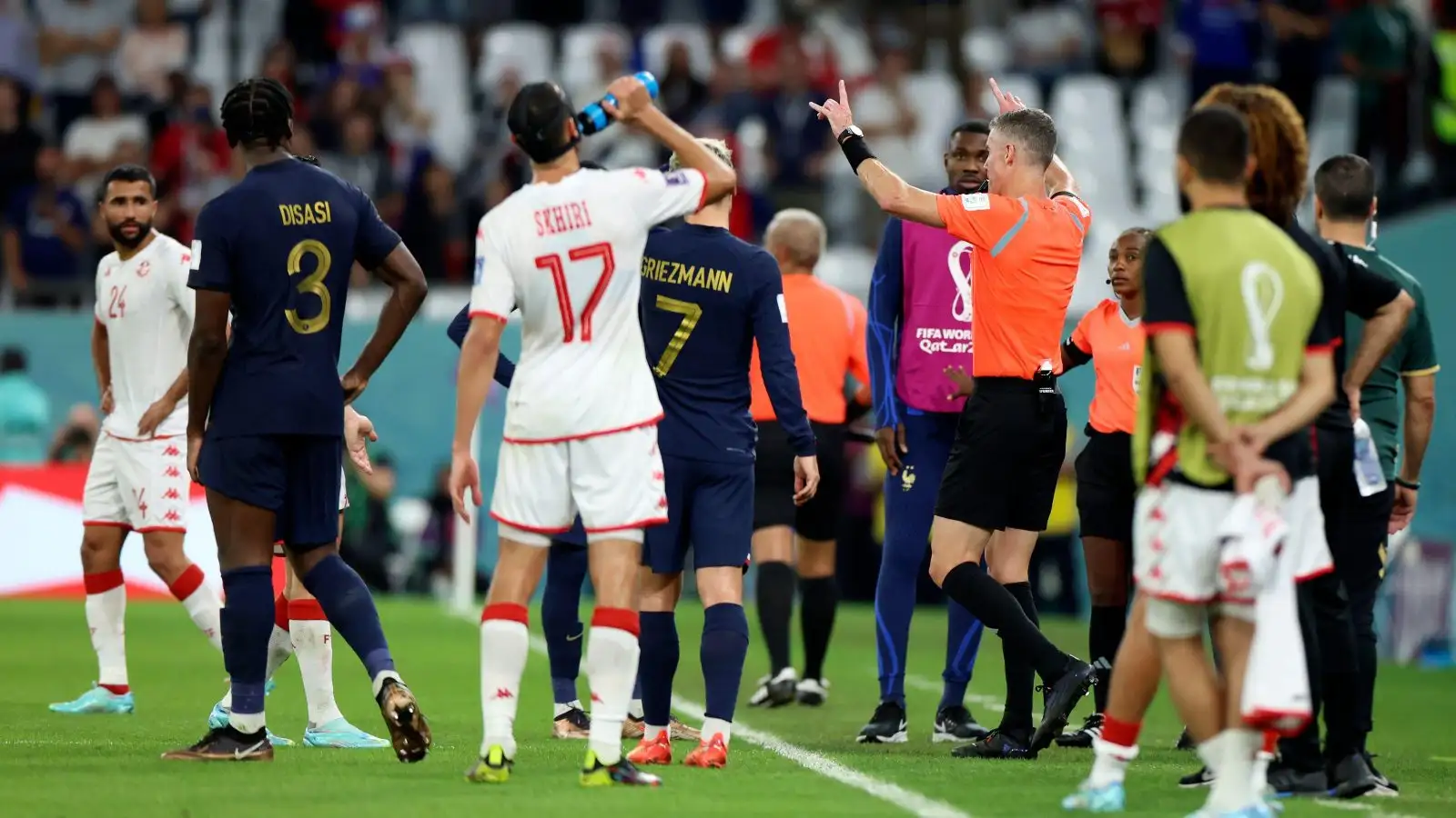 France demand FIFA overturn their defeat to Tunisia after referee broke the rules
