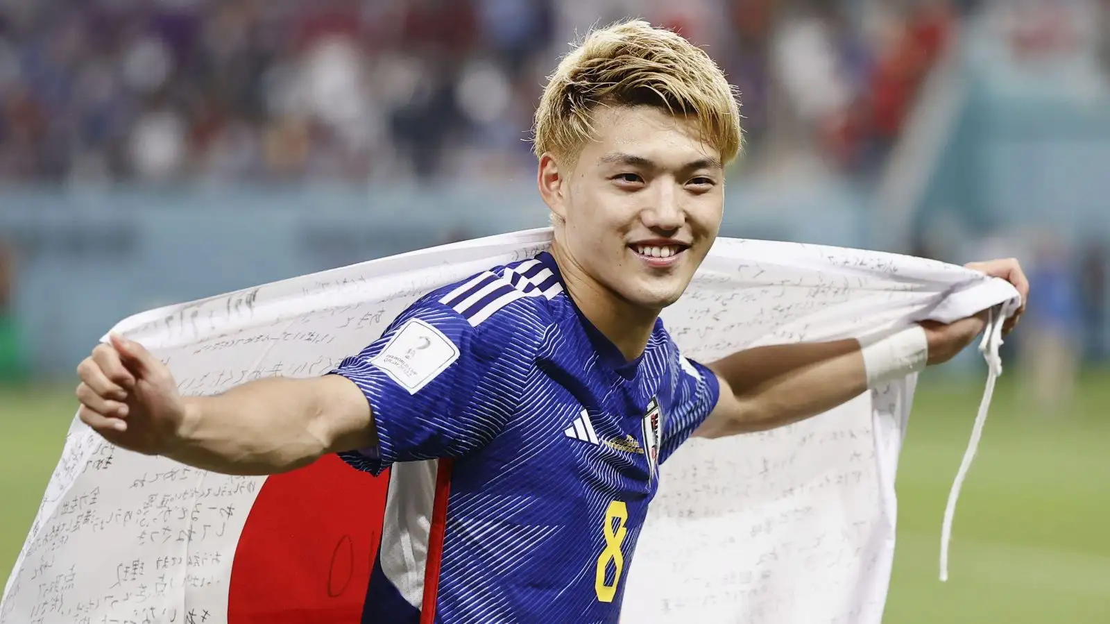 Japan's World Cup hero Ritsu Doan was once targeted by Newcastle