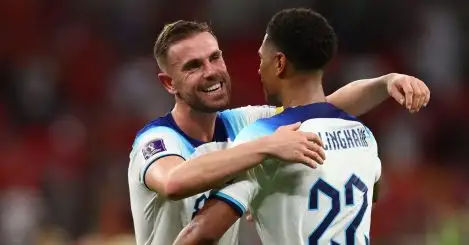 Henderson’s four-word response reaffirms his admiration for ‘incredible’ Liverpool target Bellingham