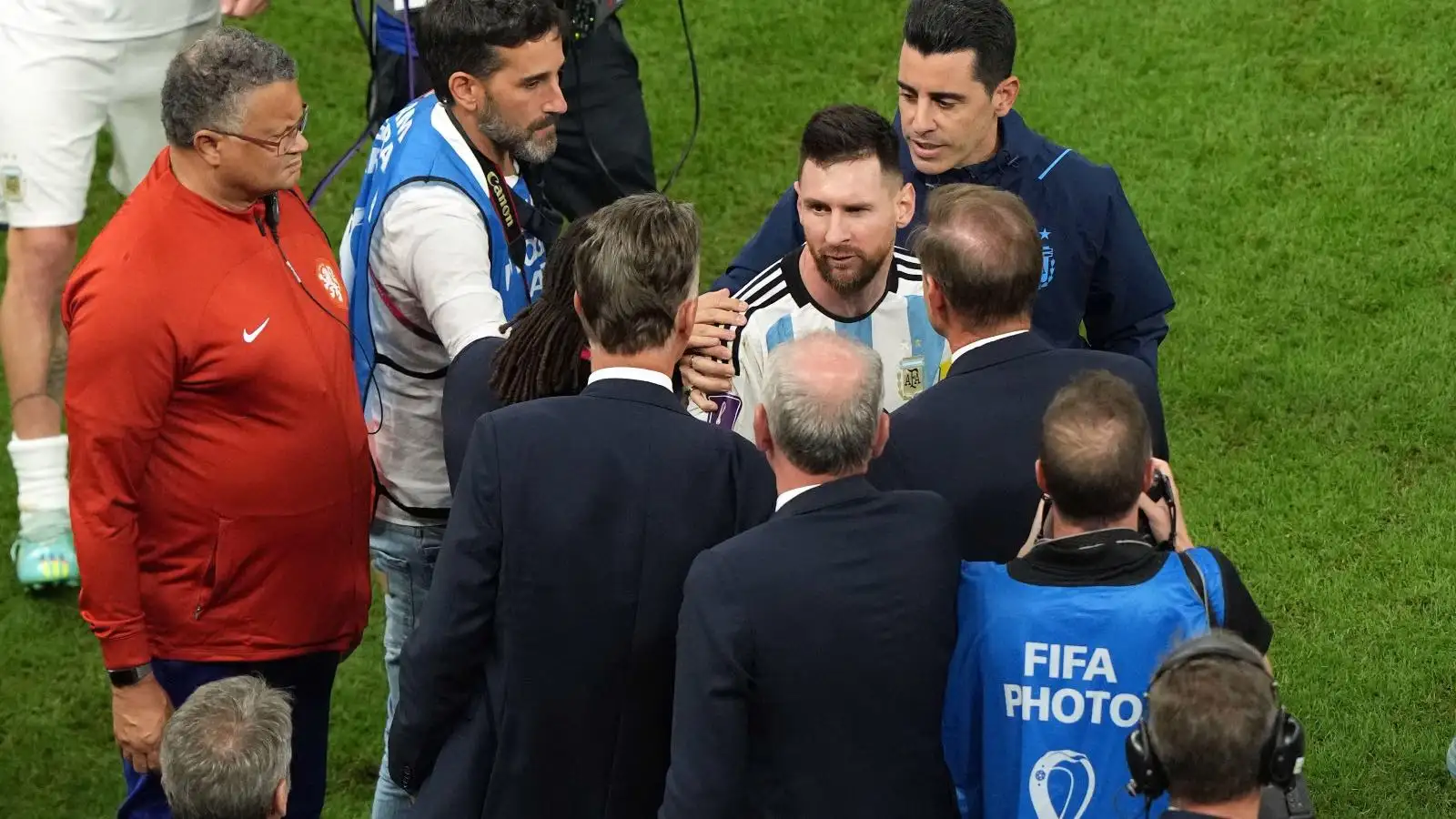 Lionel Messi calls Netherlands hero a ‘fool’ after argument with Van Gaal and Davids