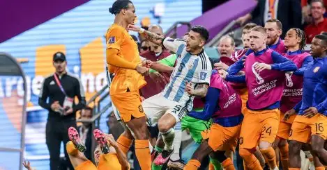 Van Dijk reaches peak saltiness in World Cup admission after he floors Argentina star