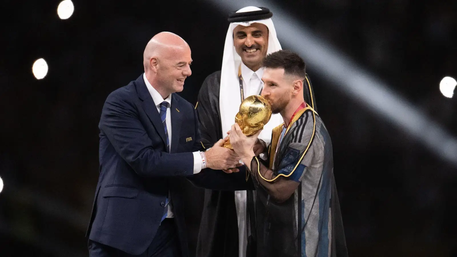 Why Lionel Messi Wore Black Robe During World Cup Trophy Presentation