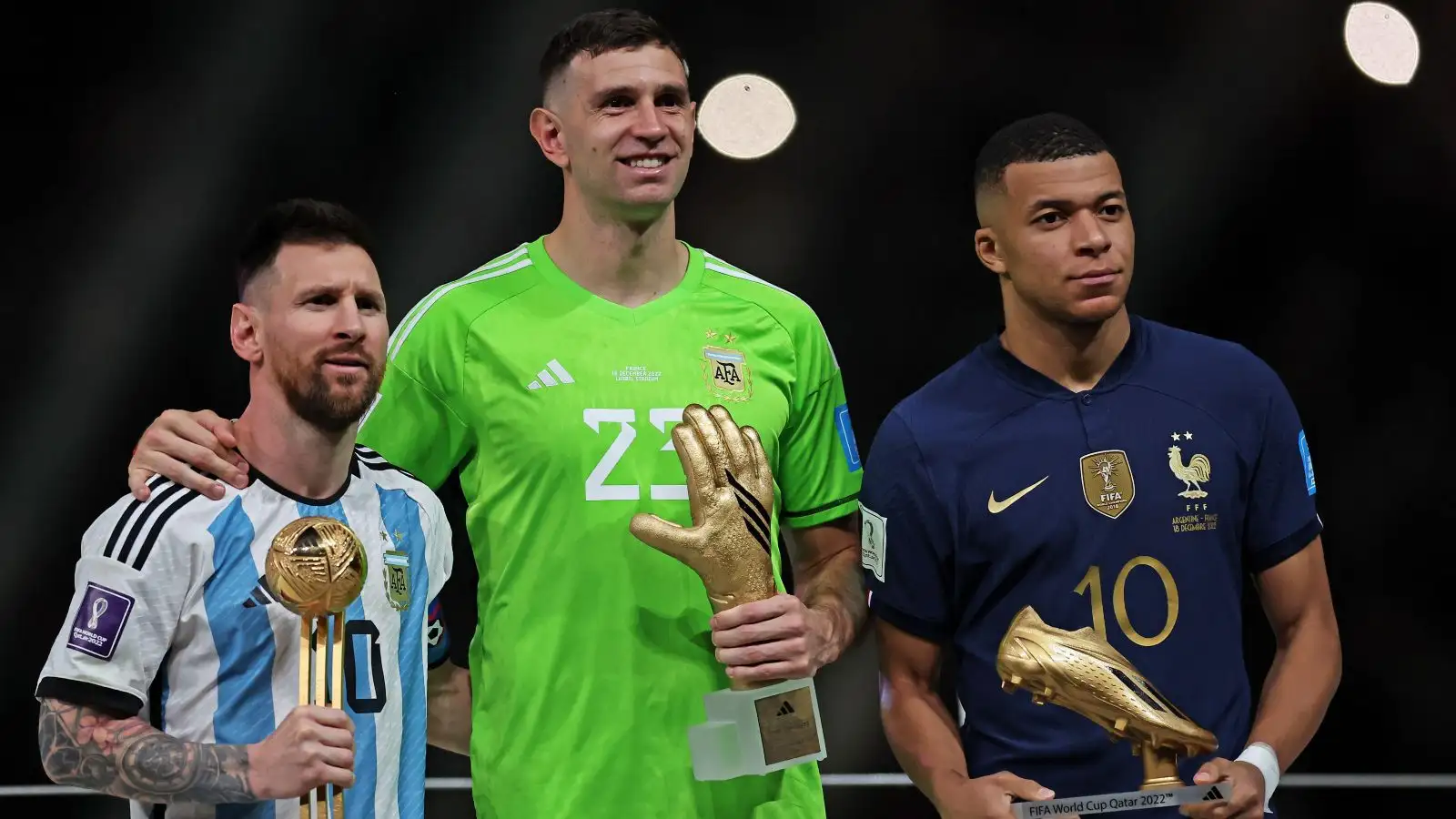 Argentina goalkeeper Emiliano Martinez explains his Golden Glove celebration