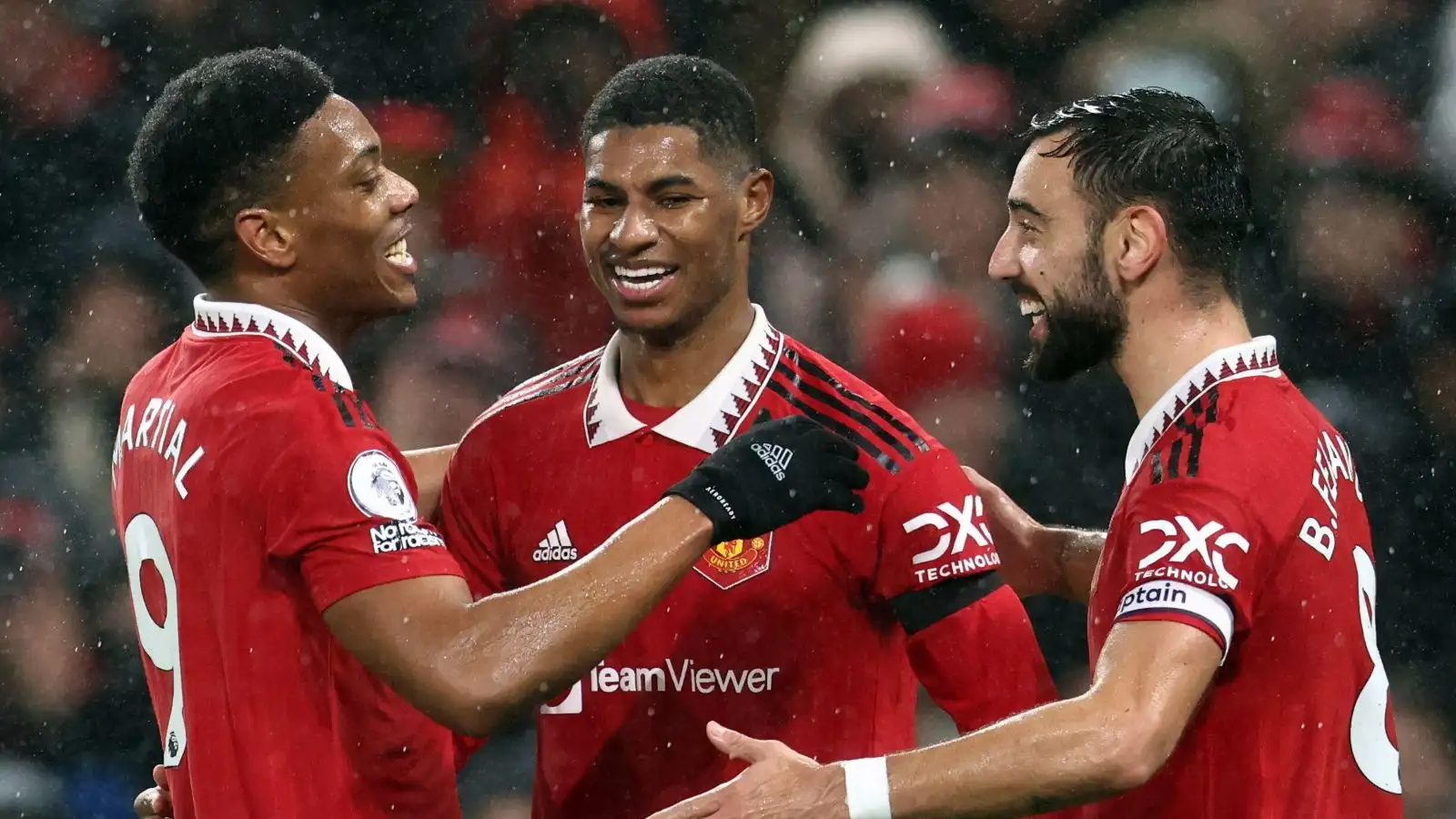 Man Utd 3 Nottingham Forest 0 LIVE RESULT: Fred nets third after Rashford  and Martial goal to seal three points