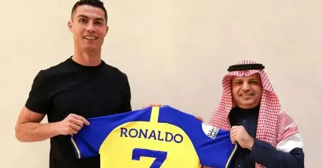 Al-Nassr boss Garcia risks upsetting Man Utd legend Ronaldo after saying he ‘tried to sign Messi first’