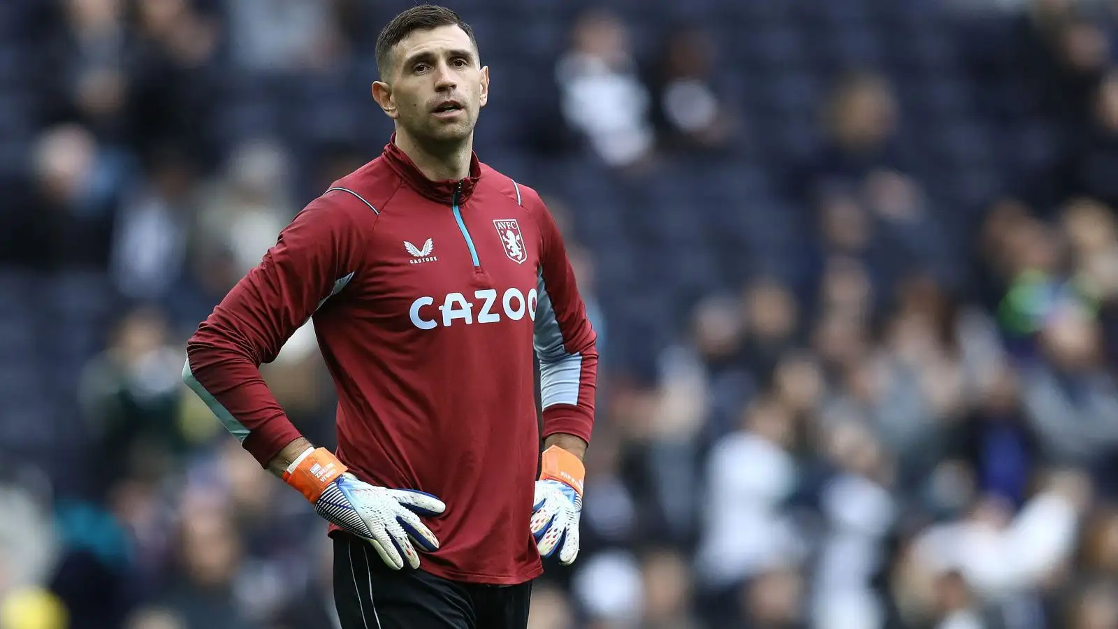 Aston Villa and Argentina goalkeeper Emiliano Martinez explains