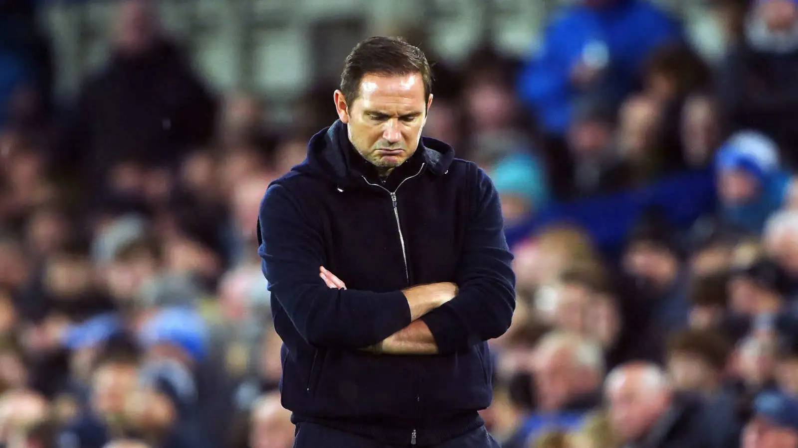 Everton manager Frank Lampard after another Premier League defeat