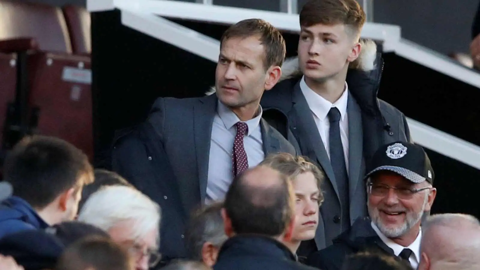 Newcastle sporting director Dan Ashworth in the stands during a match