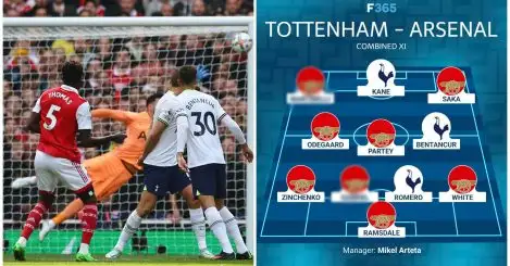 Tottenham vs Arsenal: Lloris, Son, Saliba snubbed in North London Derby combined XI