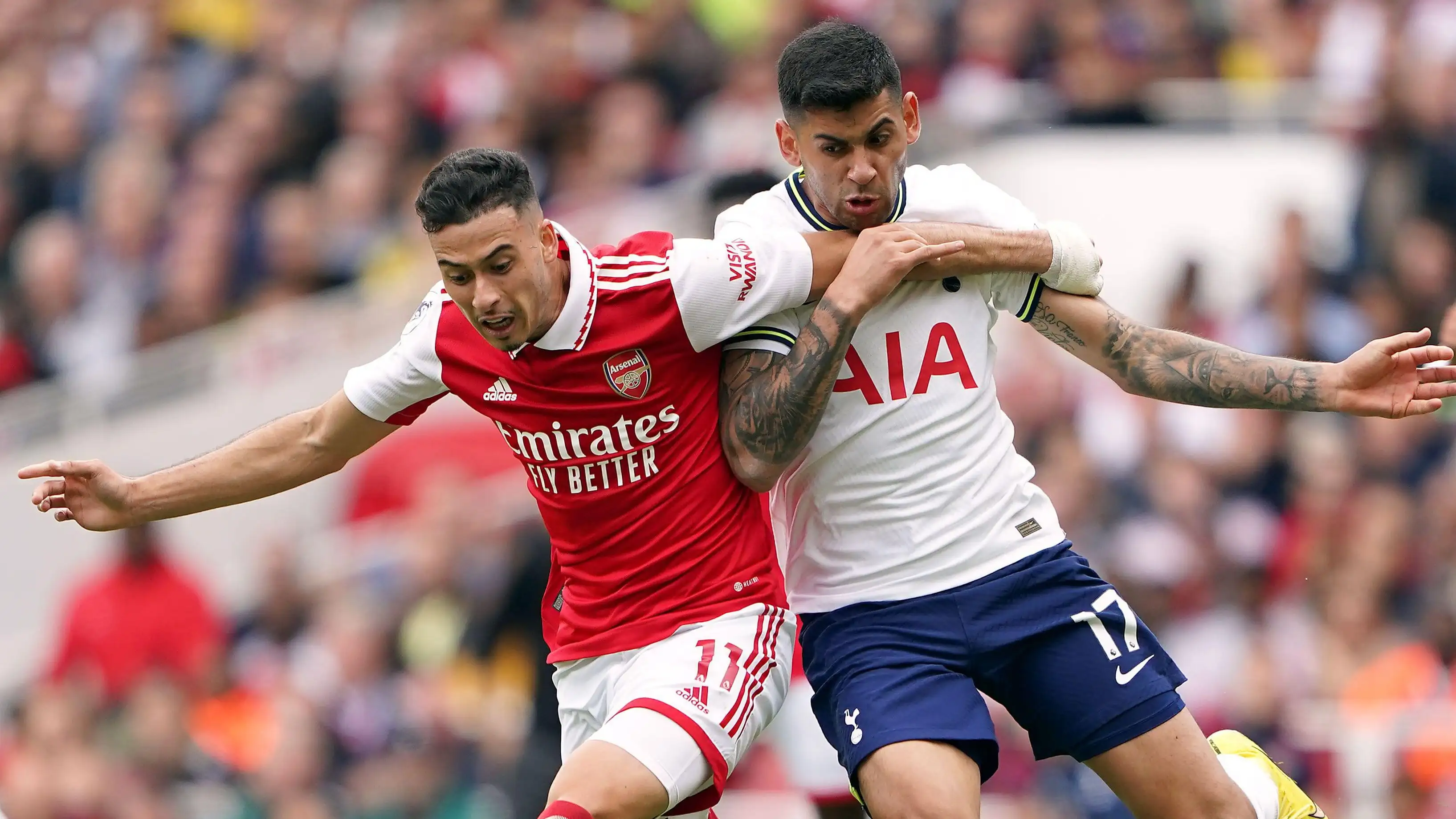 Ex-Arsenal man finds space for just two Tottenham Hotspur stars in red heavy combined XI