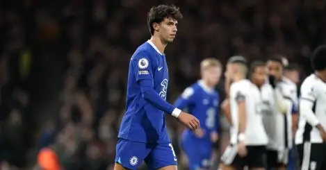 Fulham 2-1 Chelsea: Joao Felix sent off and Willian scores as the Blues endure nightmare evening