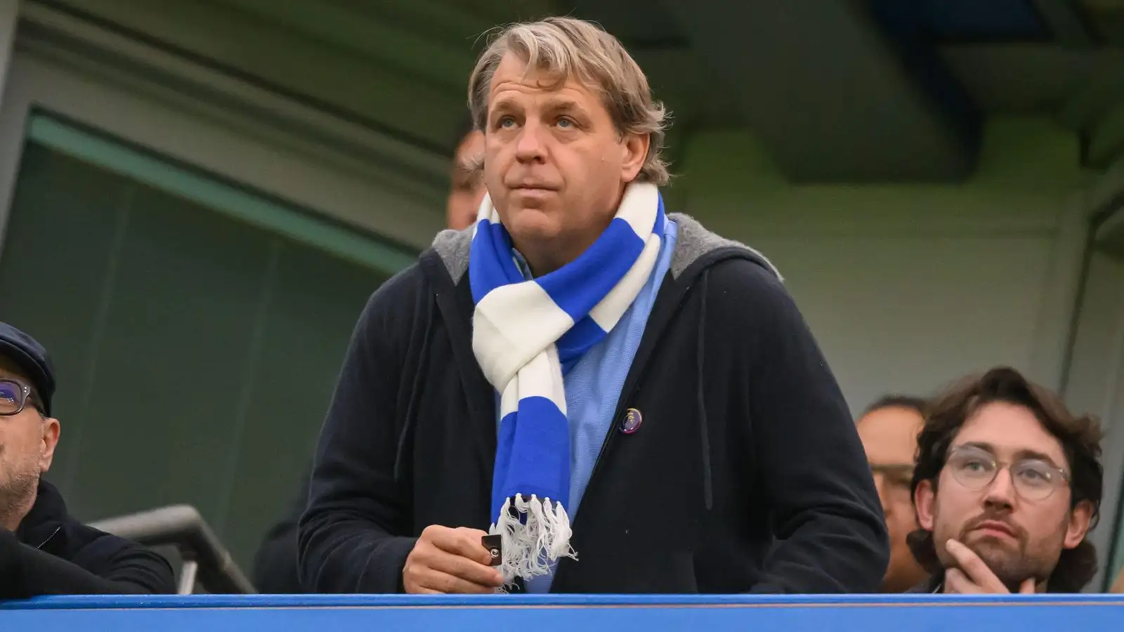 Chelsea owner Todd Boehly watches his side