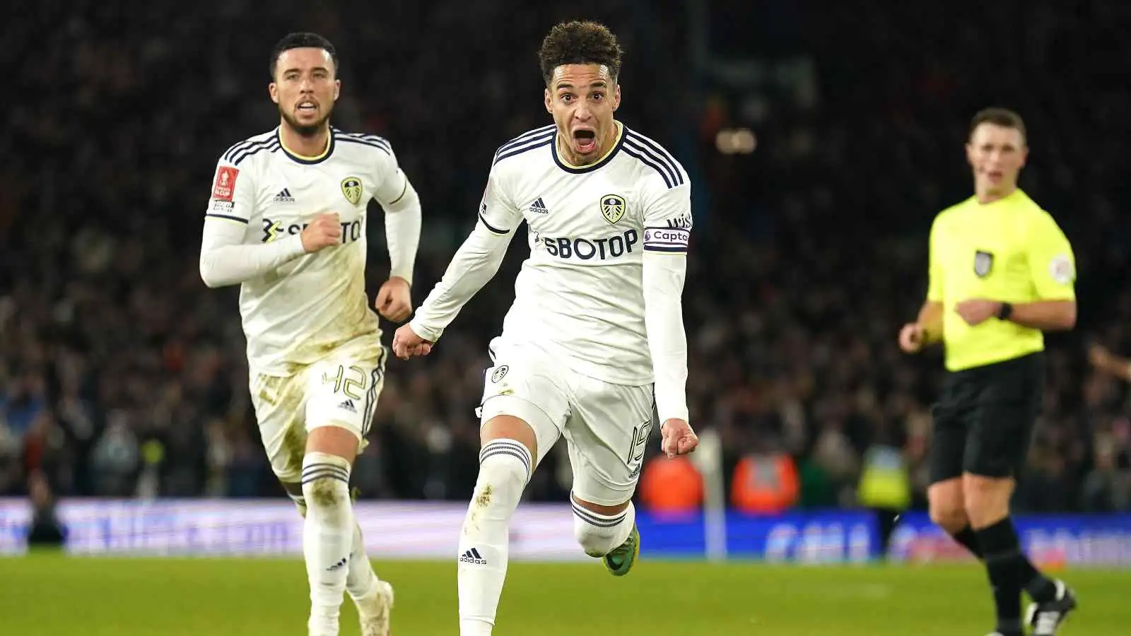 Leeds 5-2 Cardiff: Gnonto, Bamford net braces as Whites stroll into FA Cup fourth round
