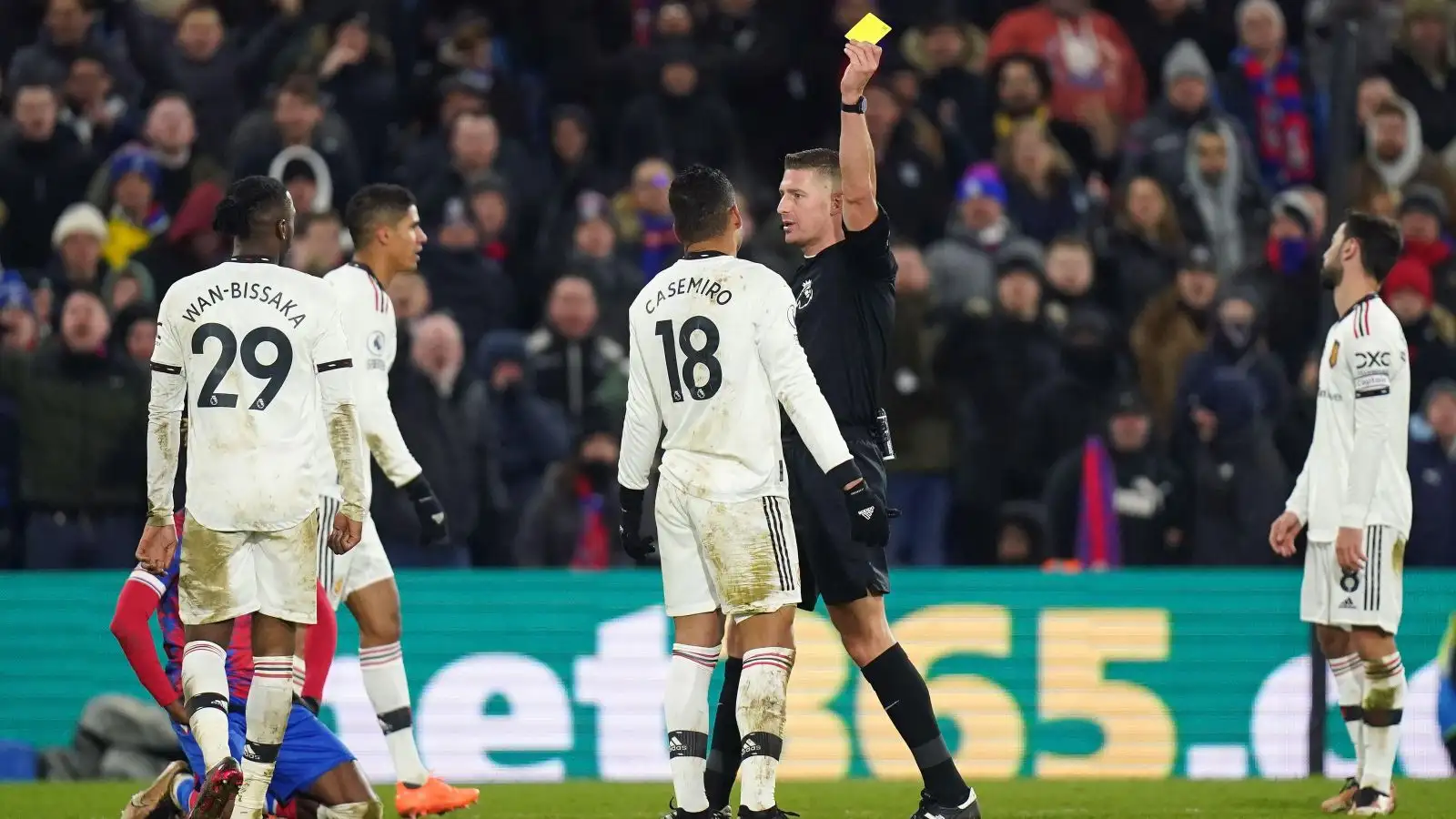 Casemiro ‘furious’ with Man Utd team-mate after picking up a one-match ban for Arsenal clash