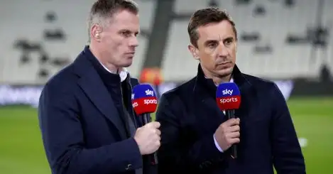 Keown ‘right’ about Neville ‘bias’ as Carragher picks Grealish over Giggs in combined Man Utd, Man City XI