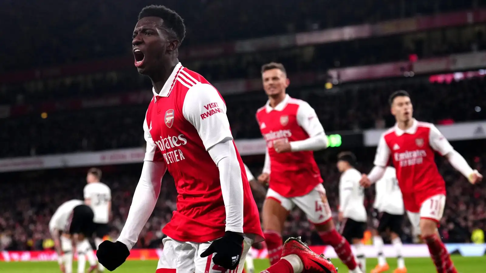 Arsenal 3-2 Manchester United: Eddie Nketiah nets late winner as Gunners  restore five-point Premier League lead, Football News