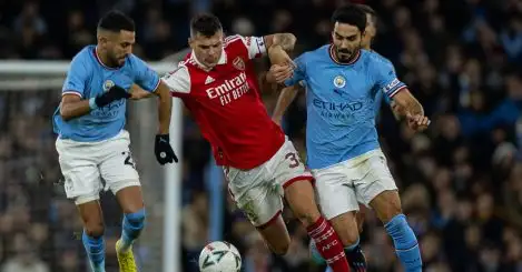 Man City ‘won’t beat’ Arsenal twice in the league as ‘depressingly lazy b*llocks’ surfaces…