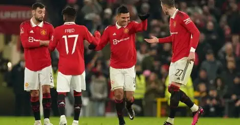 Man Utd 3-1 Reading: Brazilians bag as Red Devils ease into FA Cup fifth round