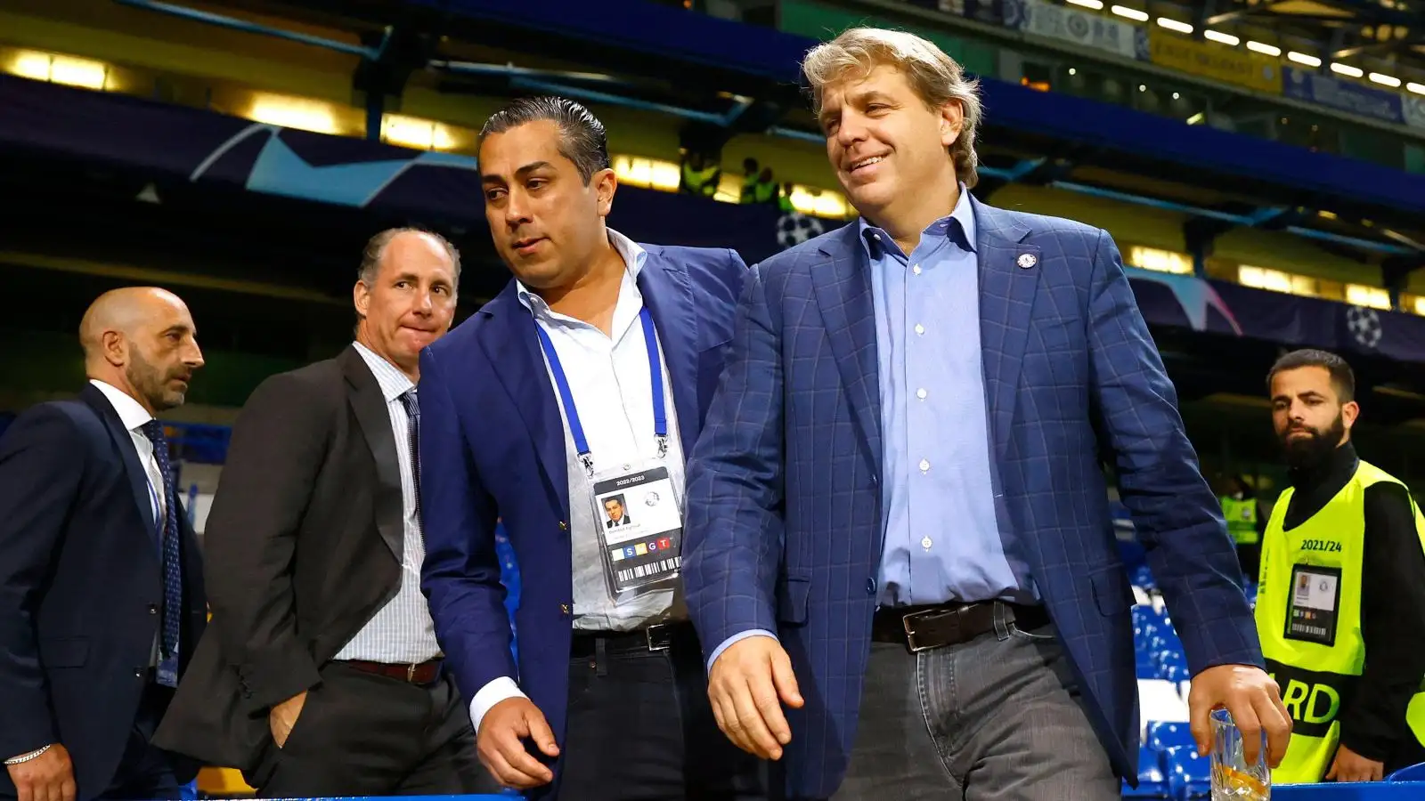 Chelsea co-owners Todd Boehly and Behdad Eghbali