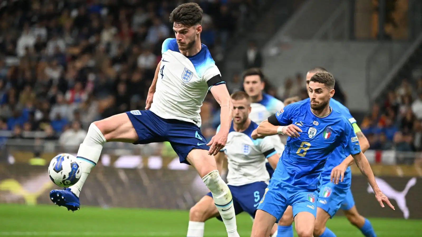 Jorginho and Declan Rice