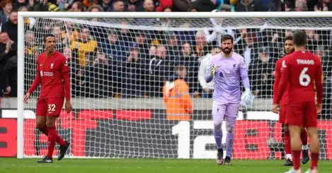 ‘Nightmare’ – Shearer slams five ‘unacceptable’ Liverpool players who were ‘punished’ by Wolves