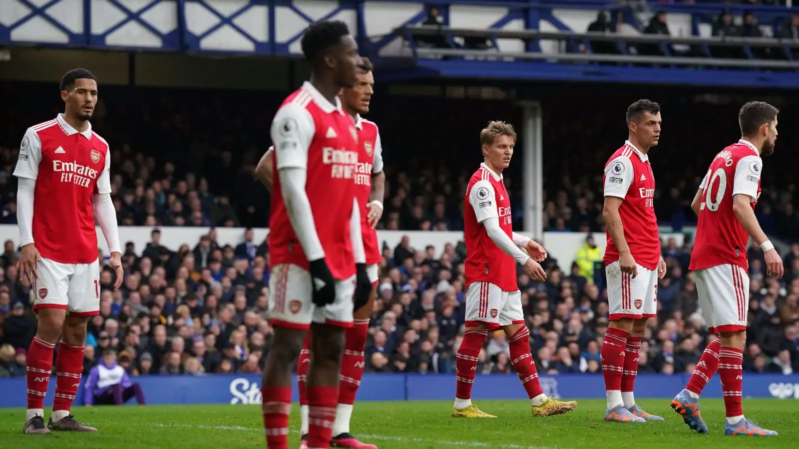 Arsenal loses at Everton for second Premier League defeat of season