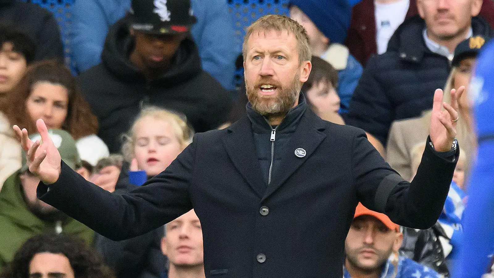 Chelsea v Southampton - Premier League - Stamford Bridge Chelsea Manager Graham Potter during the Premier League match against Southampton.