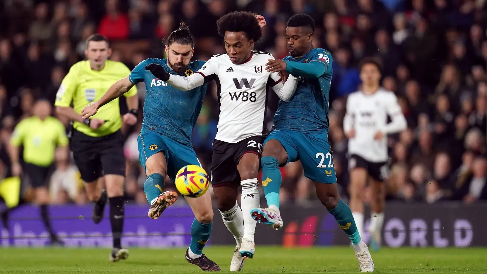 Fulham 1-1 Wolves: Solomon beauty cancels out Sarabia goal in game of two halves
