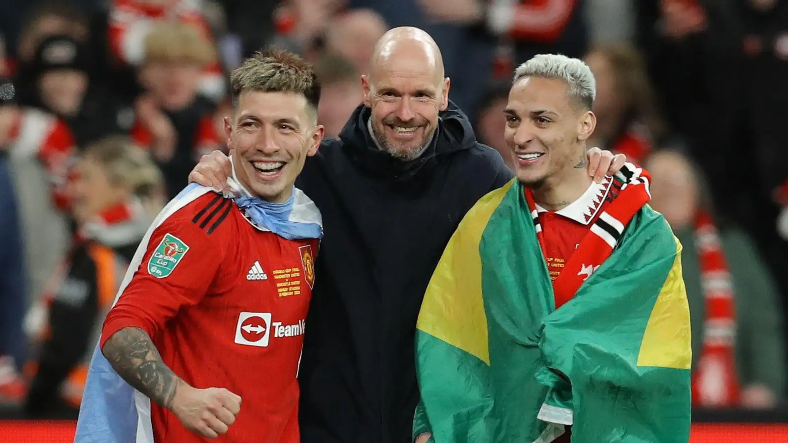 Ten Hag singles out two Man Utd 'characters' for praise after Casemiro, Varane point is made