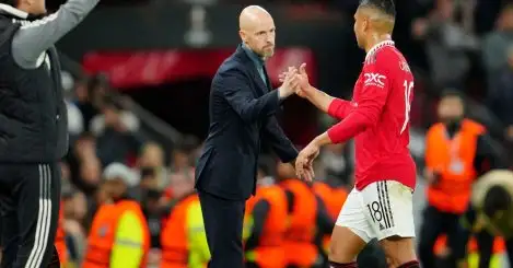 Ten Hag uses Casemiro to make Champions League point despite ‘clear’ objective