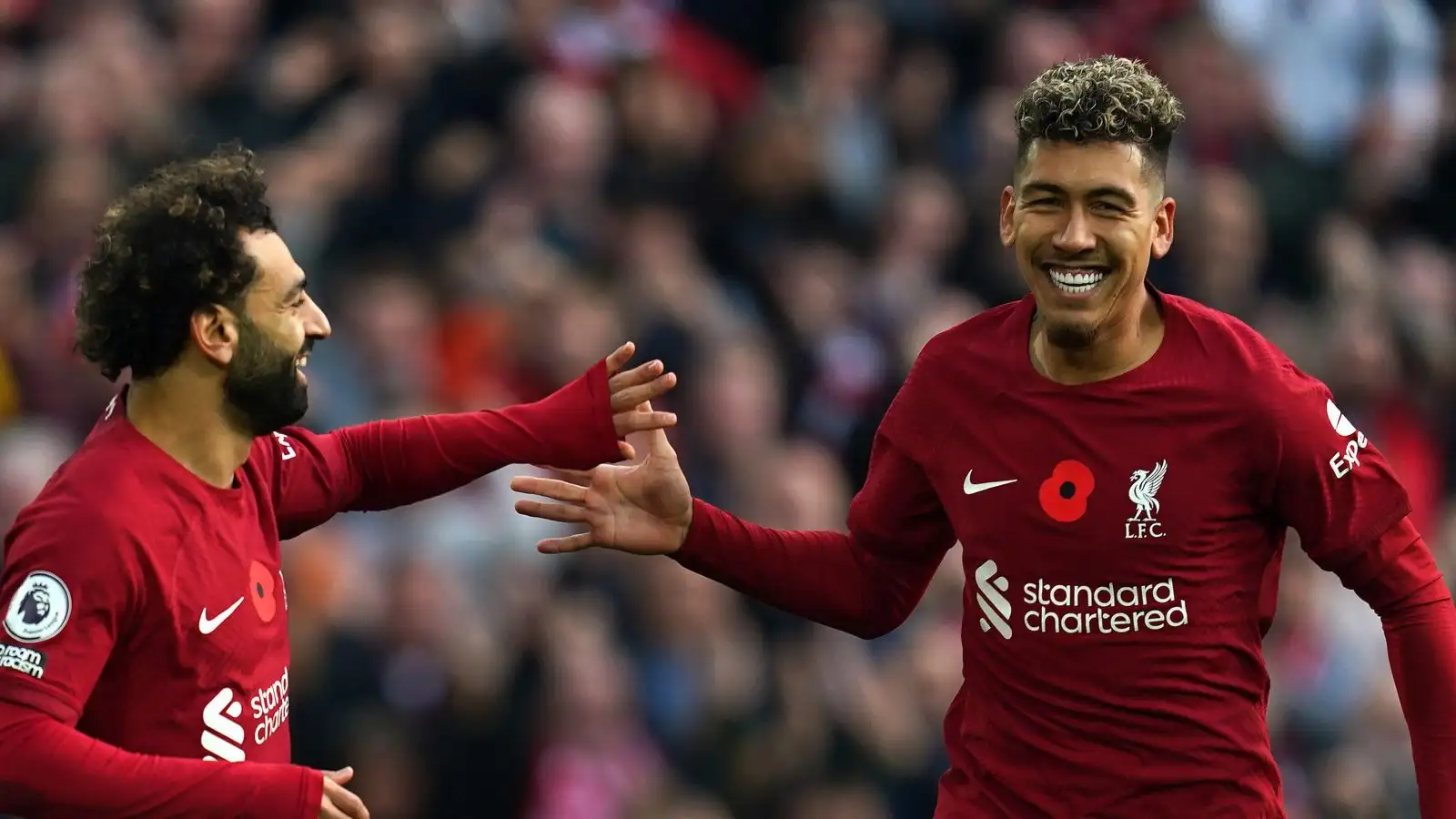 Mo Salah reveals how Roberto Firmino gave him his Liverpool shirt