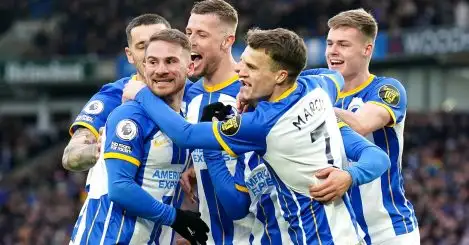 Brighton 5-0 Grimsby: League Two club’s FA Cup dream ends; Seagulls headed to Wembley