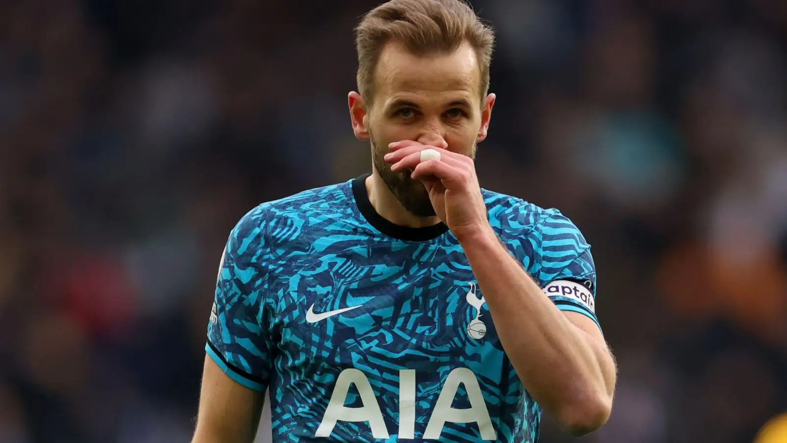 Tottenham Home Football Shirt Signed by Harry Kane Professionally