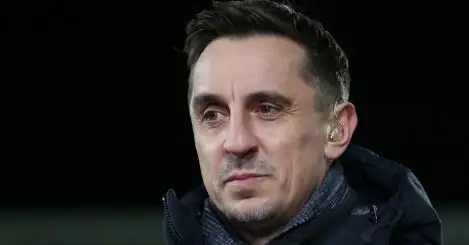 Neville tells Arsenal what they must fix in order to win title as he refuses to change prediction