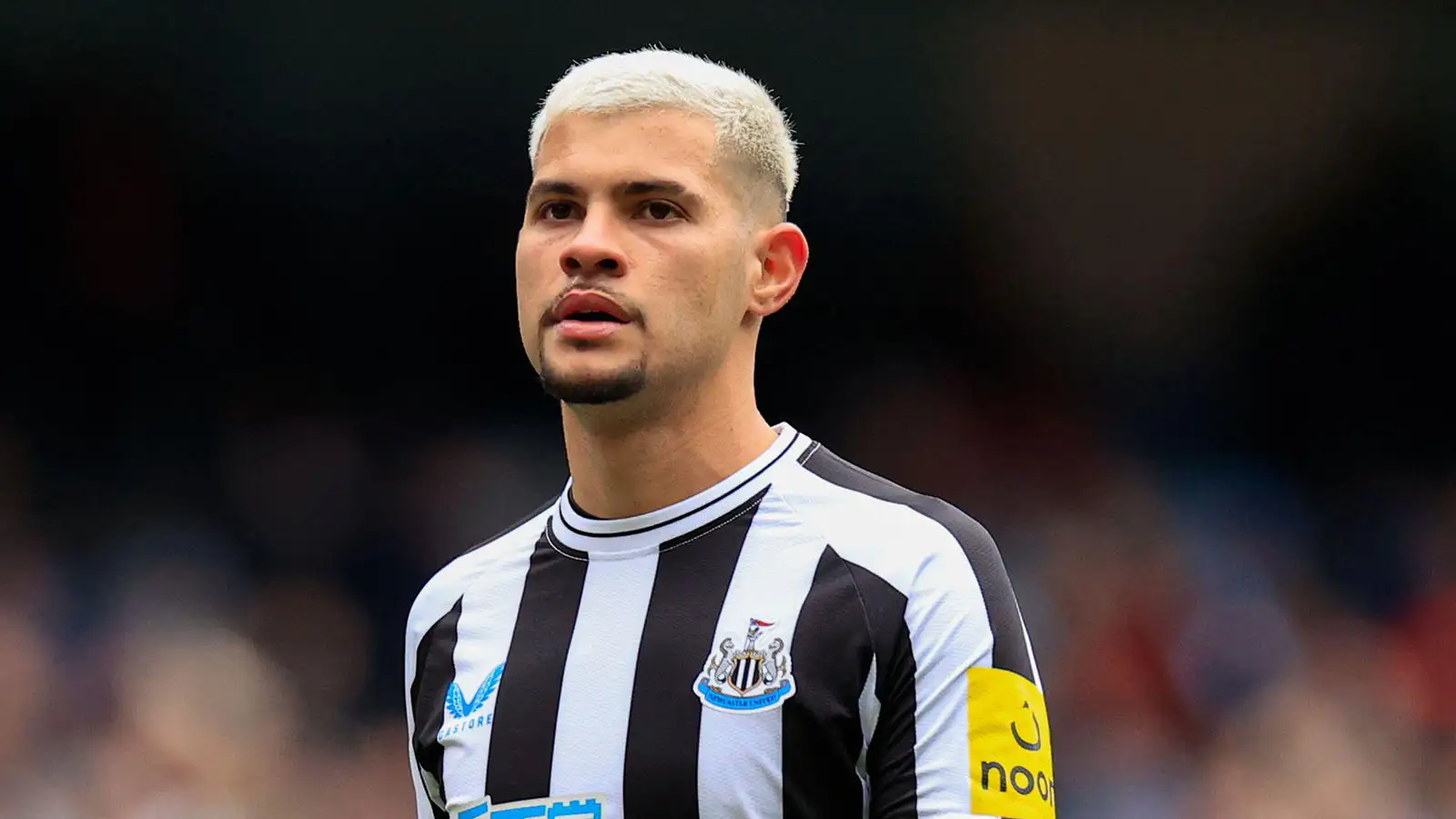 Bruno Guimaraes #39 of Newcastle United during the Premier League match Manchester City vs Newcastle United at Etihad Stadium, Manchester, United Kingdom, 4th March 2023