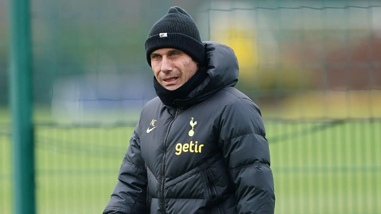 Tottenham Hotspur manager Antonio Conte during a training session at Hotspur Way Training Ground, London. Picture date: Tuesday March 7, 2023
