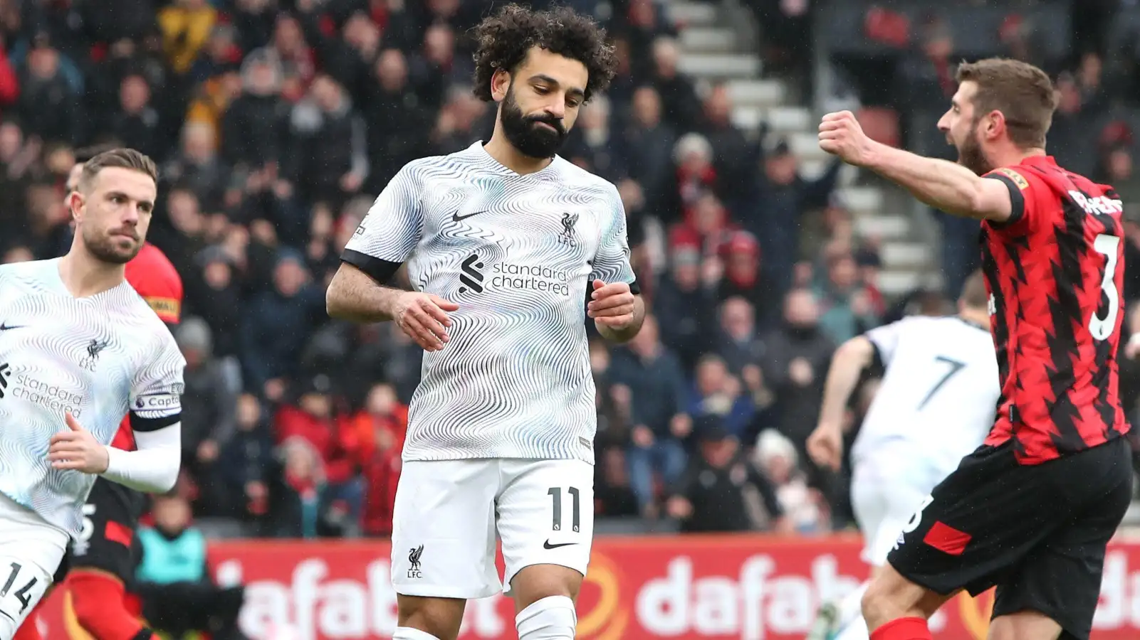 Mo Salah joins Liverpool team-mate and Casemiro in Premier League weekend’s worst XI…