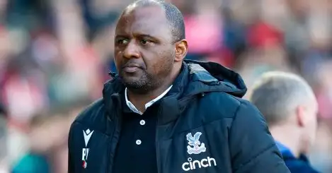 Crystal Palace ‘seriously considering’ sacking Vieira after dismal run of results