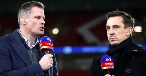 Carragher calls out Neville’s Man Utd contradiction over Conte, Mourinho – ‘you wouldn’t listen!’