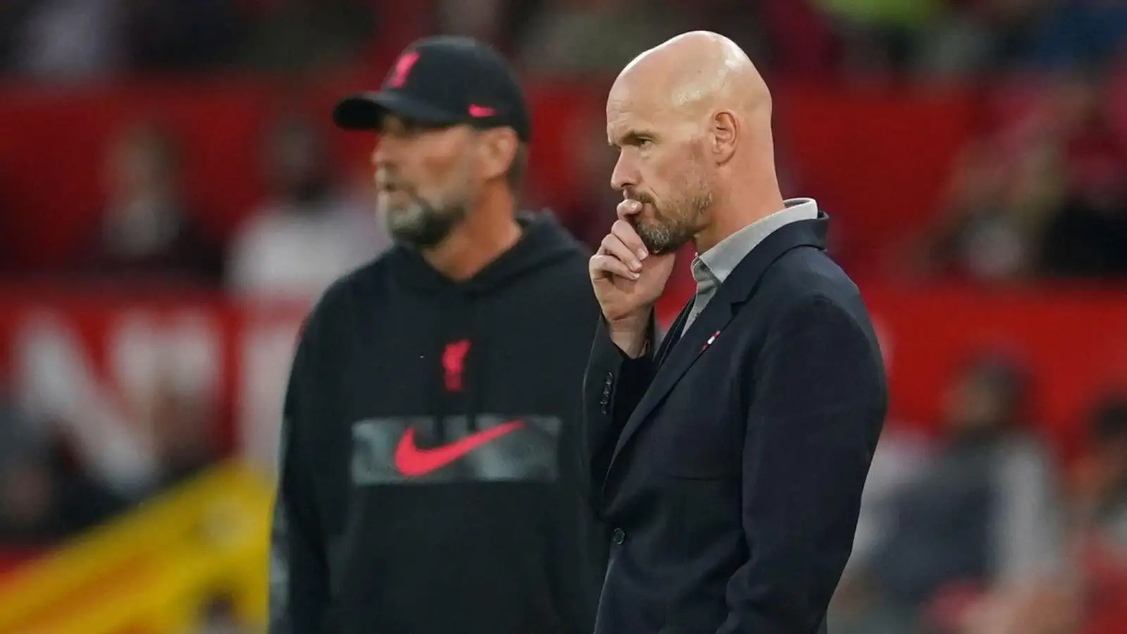 c?url=https%3A%2F%2Fd2x51gyc4ptf2q.cloudfront.net%2Fcontent%2Fuploads%2F2023%2F03%2F23120421%2FMan Utd manager Erik ten Hag thinks on the touchline with Jurgen Klopp in the background
