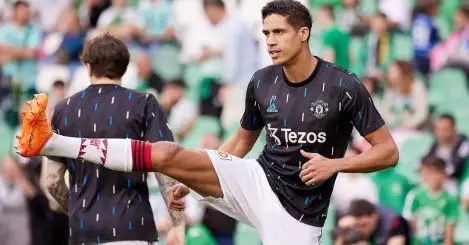 Varane reveals the only two clubs he would leave Man Utd for as he thinks about retirement