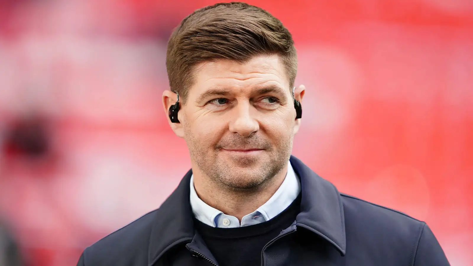 Steven Gerrard forward of the UEFA Euro 2024 Team C providing suit at Wembley Arena, London