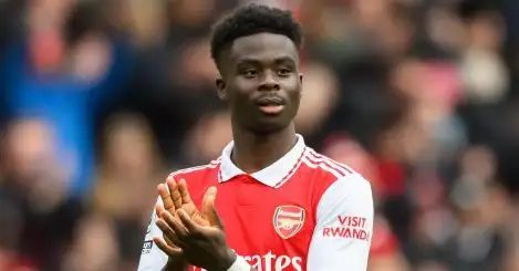 Merson identifies ‘problem’ Arsenal winger Saka will start facing ‘at some stage’