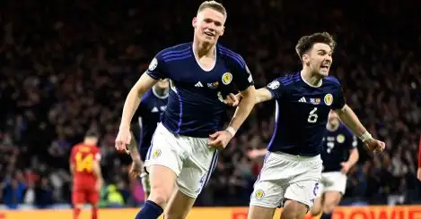 Scotland 2-0 Spain: McTominay brace earns Clarke’s men shock win over La Furia Roja