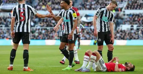 Newcastle ‘could sense’ victory over Man Utd was coming after ‘unusual’ action from ‘poor’ player