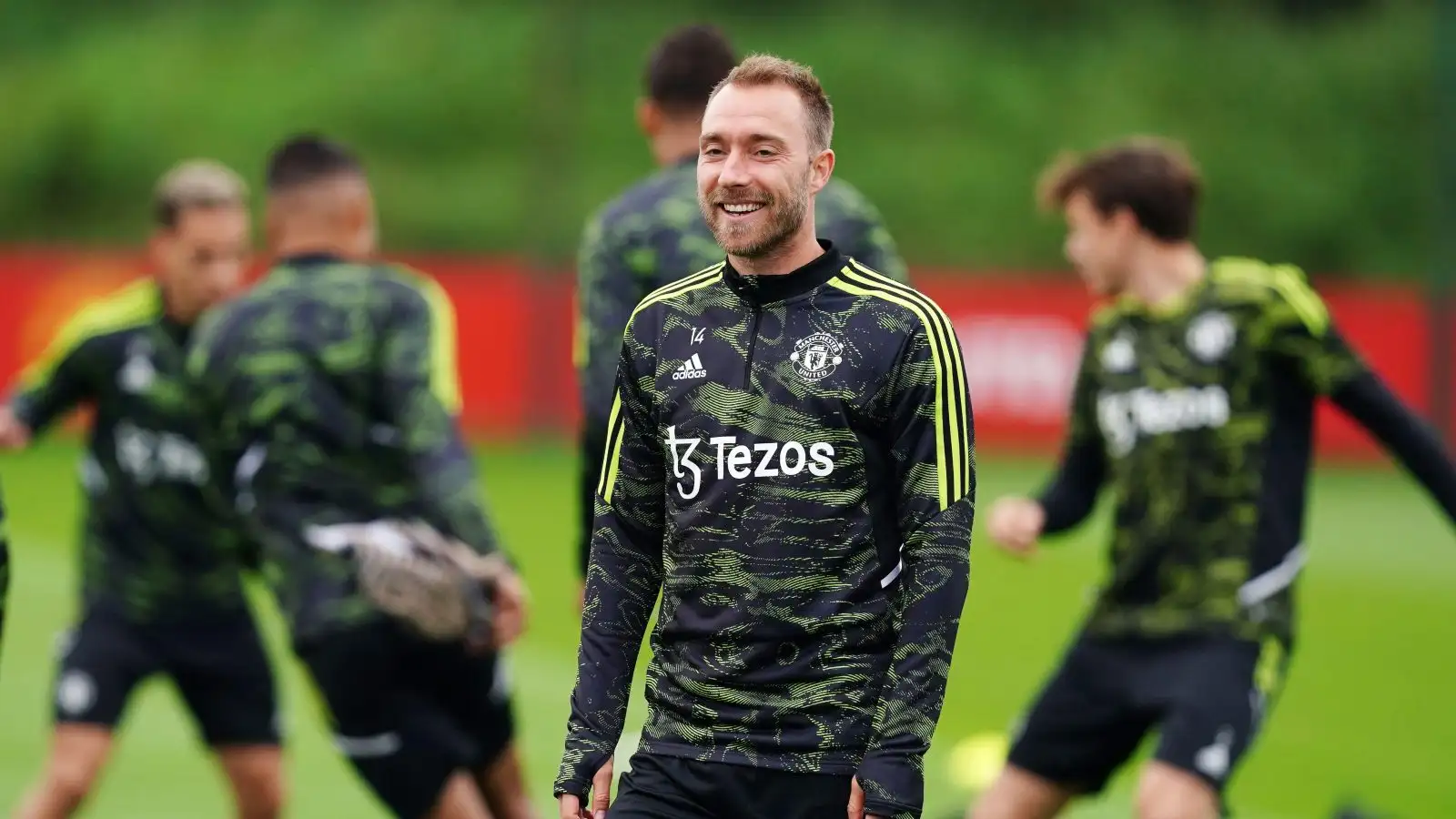 Erik Ten Hag says ‘quality’ Christian Eriksen has returned to training after two months out