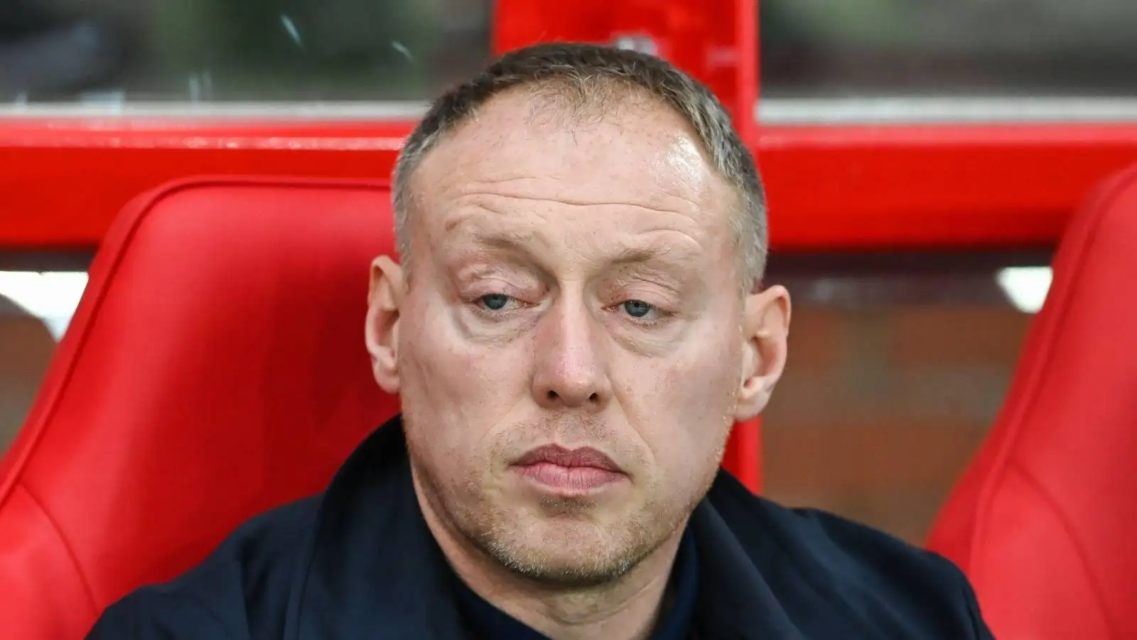 Steve Cooper Manager of Nottingham Forest during the Premier League match Nottingham Forest vs Leicester City at City Ground, Nottingham, United Kingdom, 14th January 2023