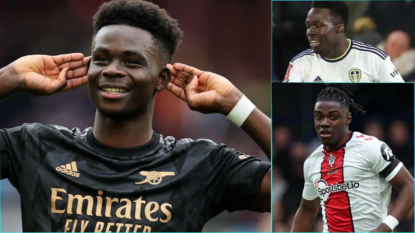 Arsenal trio in top 10 young Premier League players of the 2022/23 season so far